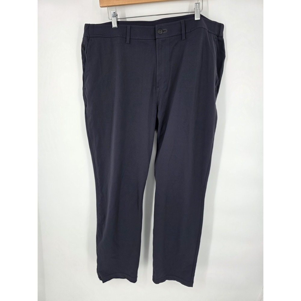Public‎ Rec Gamechanger Chino Pants 40x30 Blue Performance Nylon Golf Stretch - Picture 2 of 8